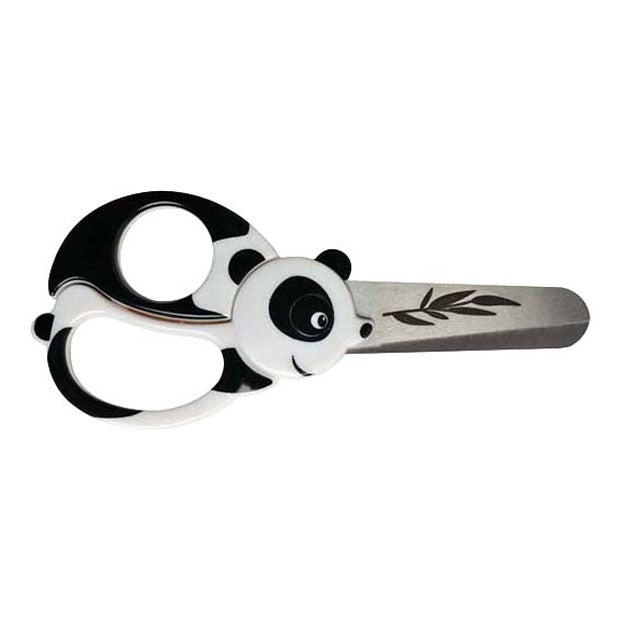 Creativ company fiskars kinderschaar met dierenmotief, panda, l: 13 cm, 1 stuk