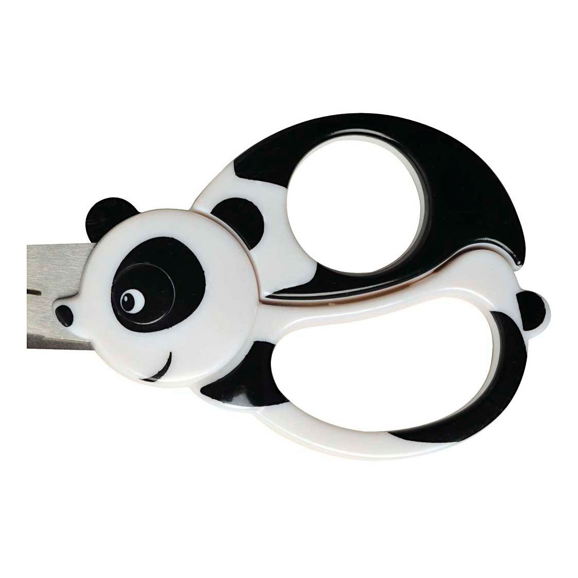 Creativ company fiskars kinderschaar met dierenmotief, panda, l: 13 cm, 1 stuk