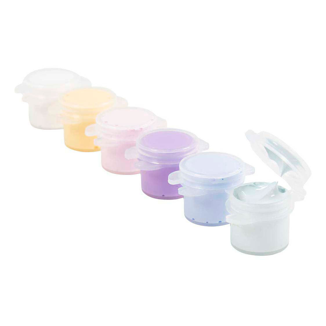 Creativ company plus color acrylverf pastelkleuren - 6x5ml.