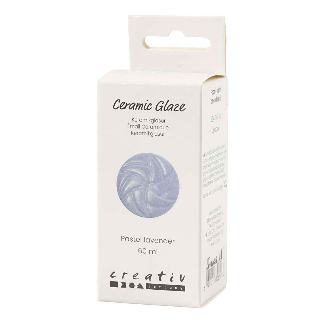 Creativ company https: www.cchobby.nl keramiek-glazuur-984-1101-c-dekkend-pastel-lavender-60-ml-1-doosje