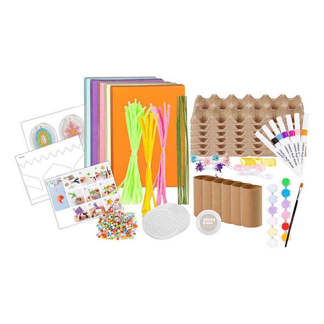 Creativ company https: www.cchobby.nl groepsset-creatief-voorjaar-voorjaarskleuren-1-doos