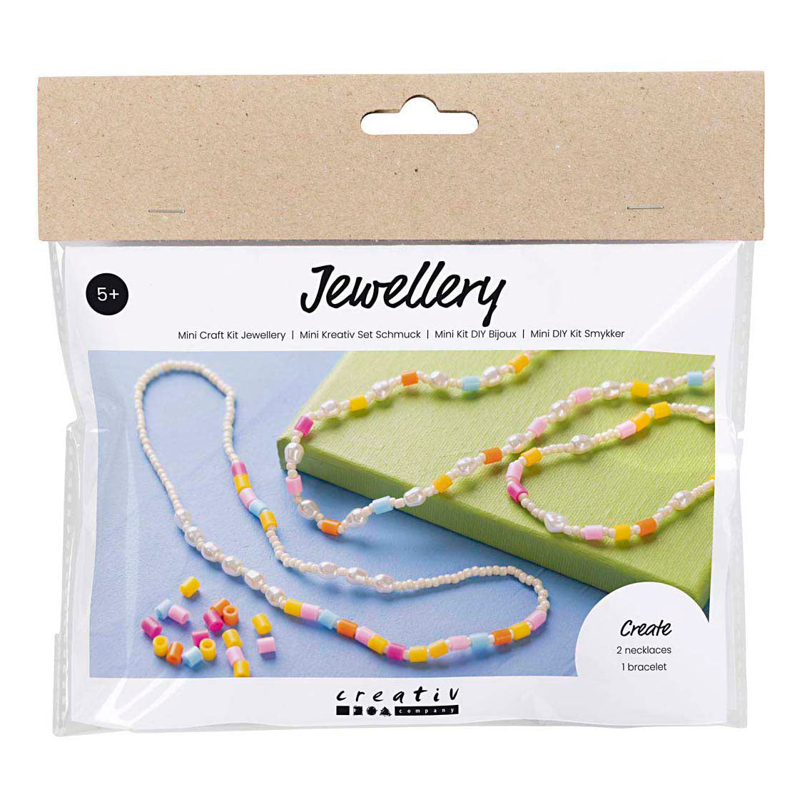 Creativ company https: www.cchobby.nl mini-hobbyset-sieraden-halskettingen-en-armband-diverse-kleuren-1-doos