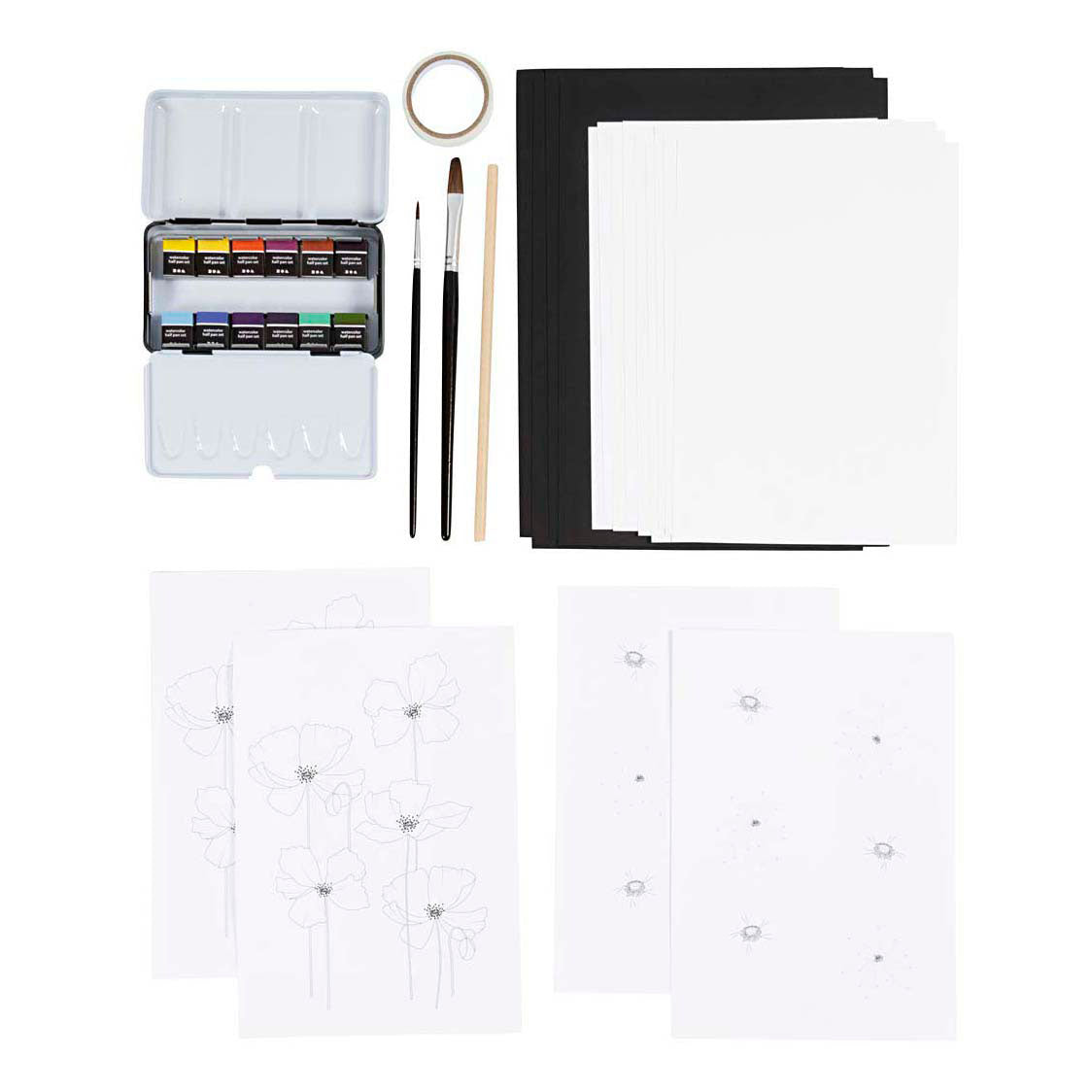 Creativ company https: www.cchobby.nl hobbyset-aquarel-1-doos