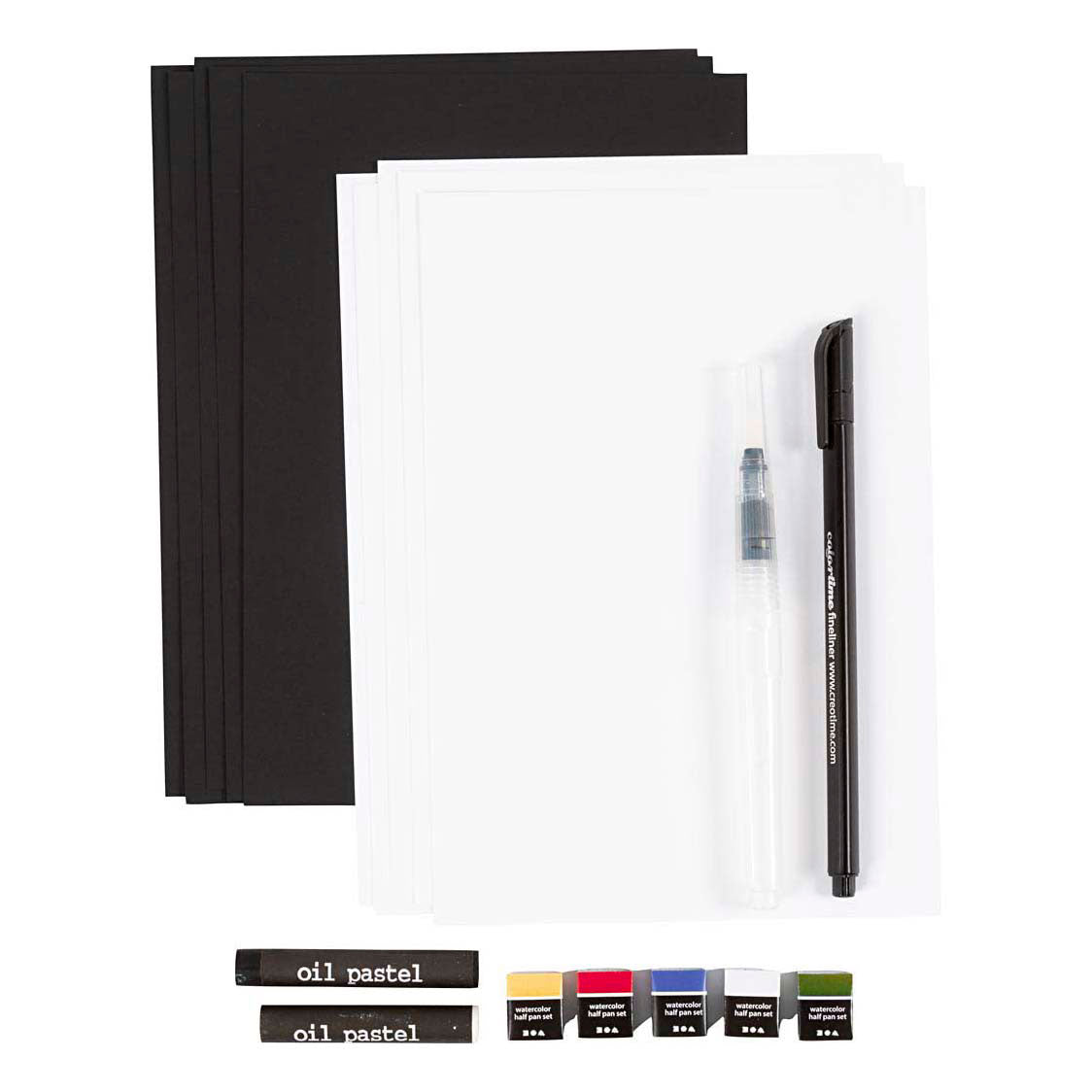 Creativ company hobbyset aquarel diverse kleuren