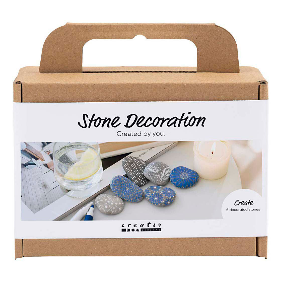 Creativ company https: www.cchobby.nl mini-hobbyset-steendecoratie-blauw-1-doos