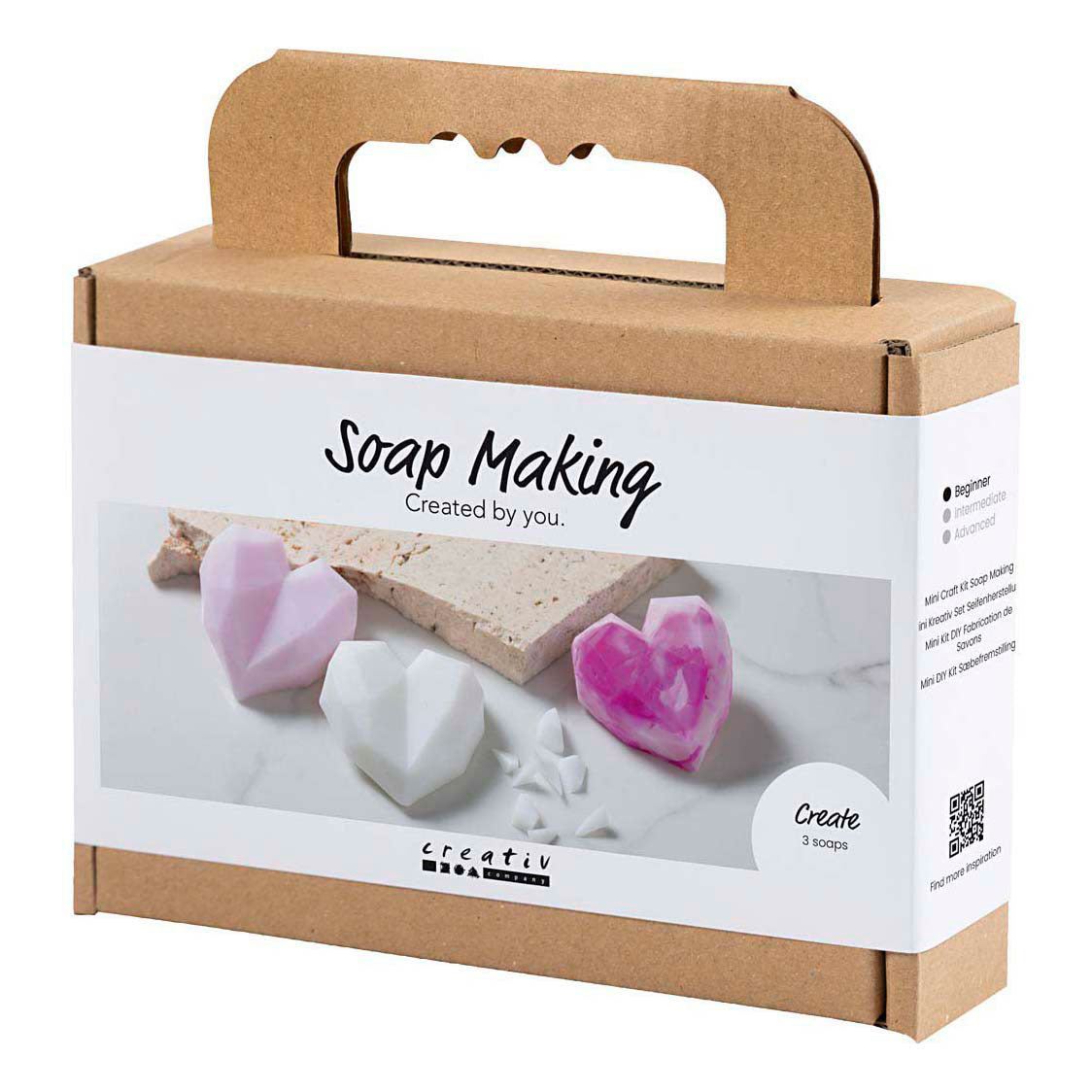 Creativ company https: www.cchobby.nl mini-hobbyset-zeep-maken-harten-roze-1-doos