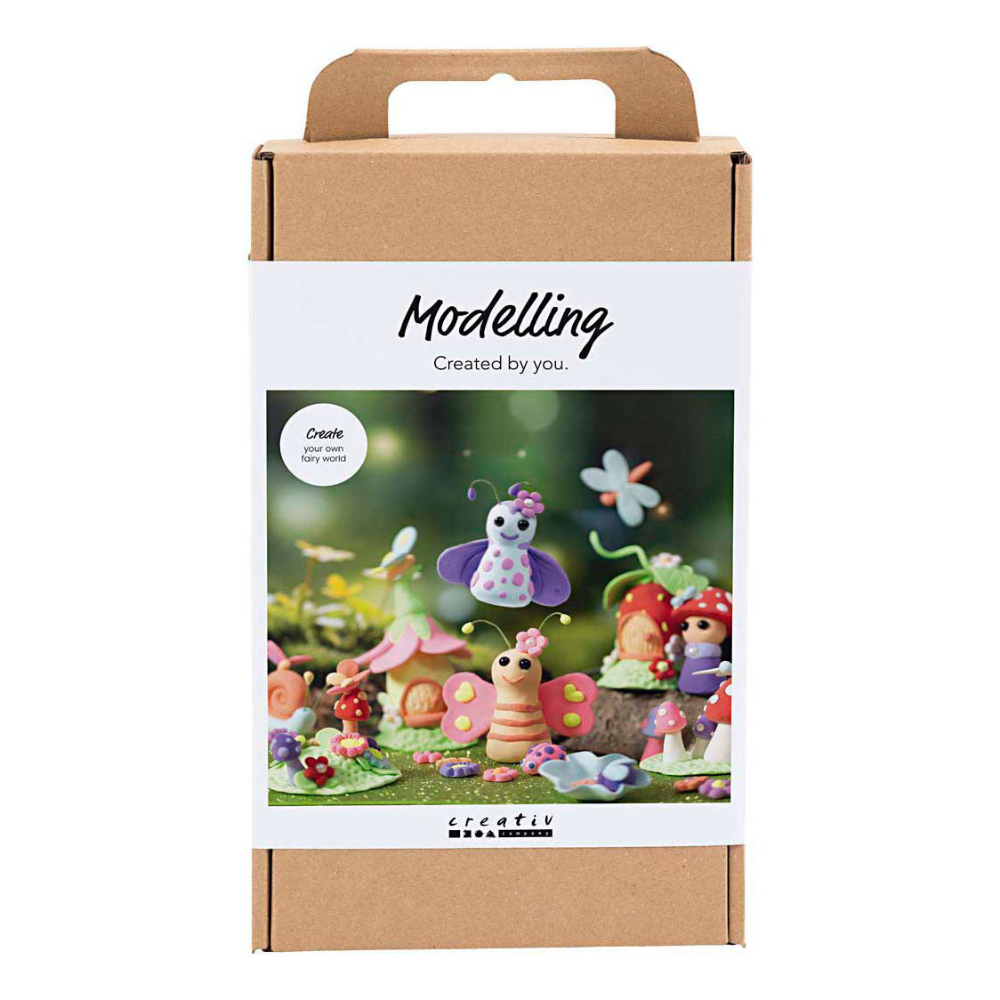 Creativ company hobbyset elfje boetseren pastelkleuren