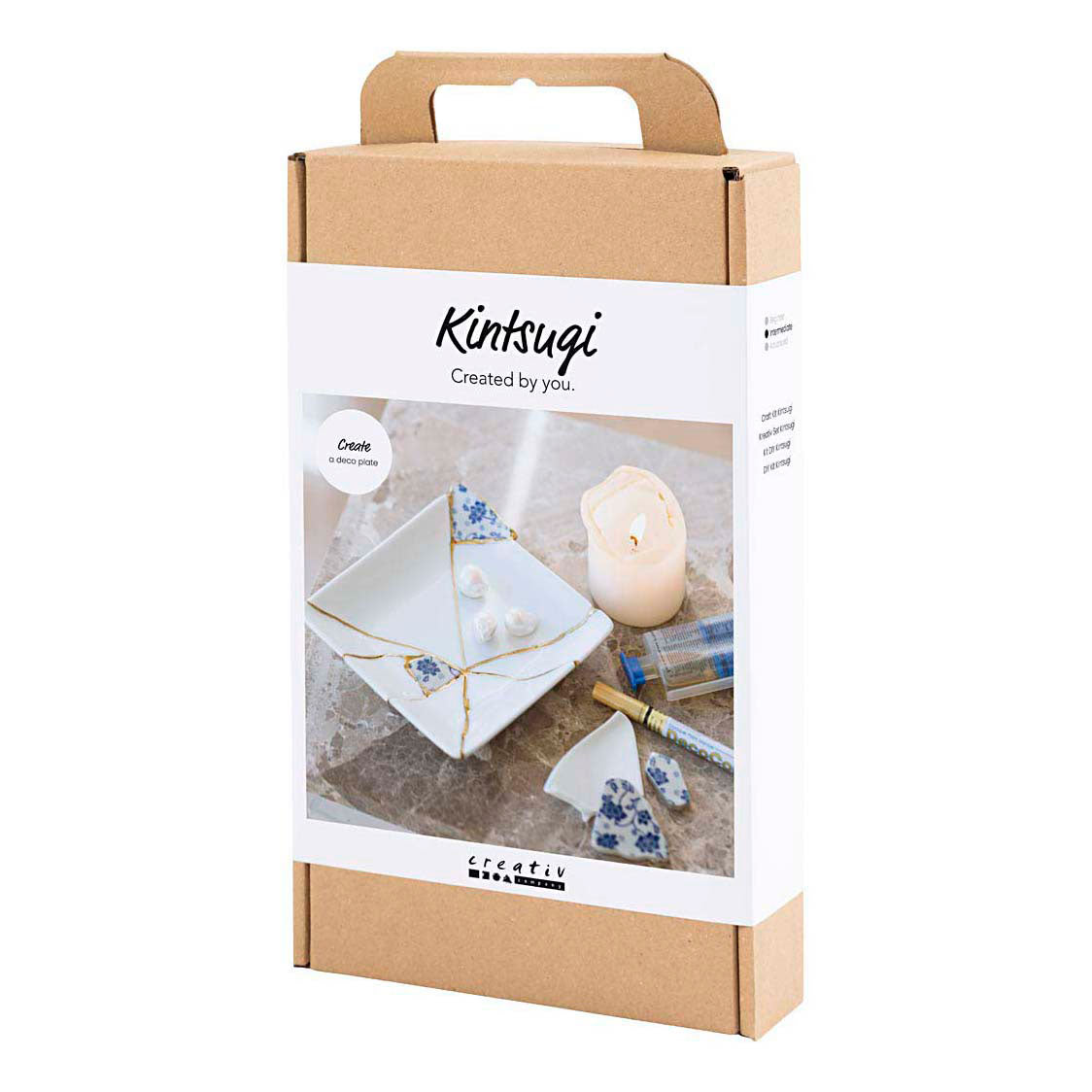 Creativ company https: www.cchobby.nl hobbyset-kintsugi-schaal-blauw-goud-wit-1-doos