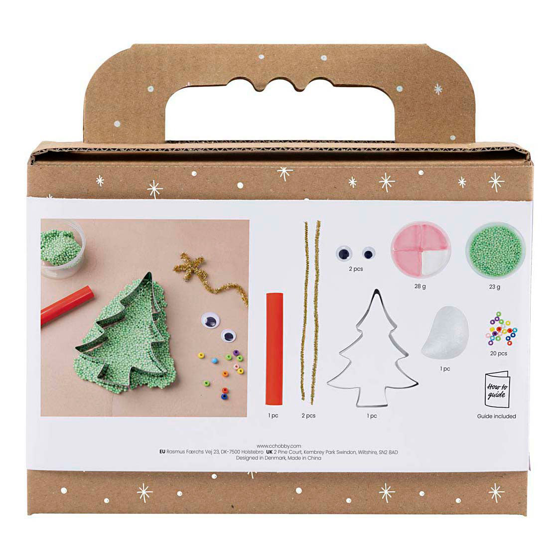 Creativ company https: www.cchobby.nl mini-hobbyset-boetseren-kerstboommonster-diverse-kleuren-1-doos