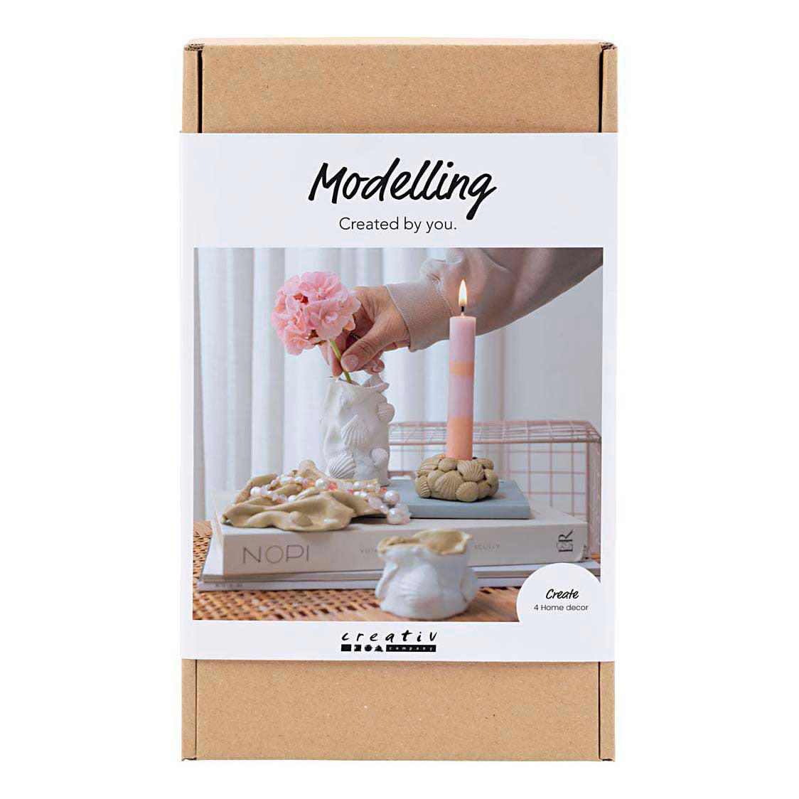 Creativ company hobbyset boetseren vazen en kandelaars