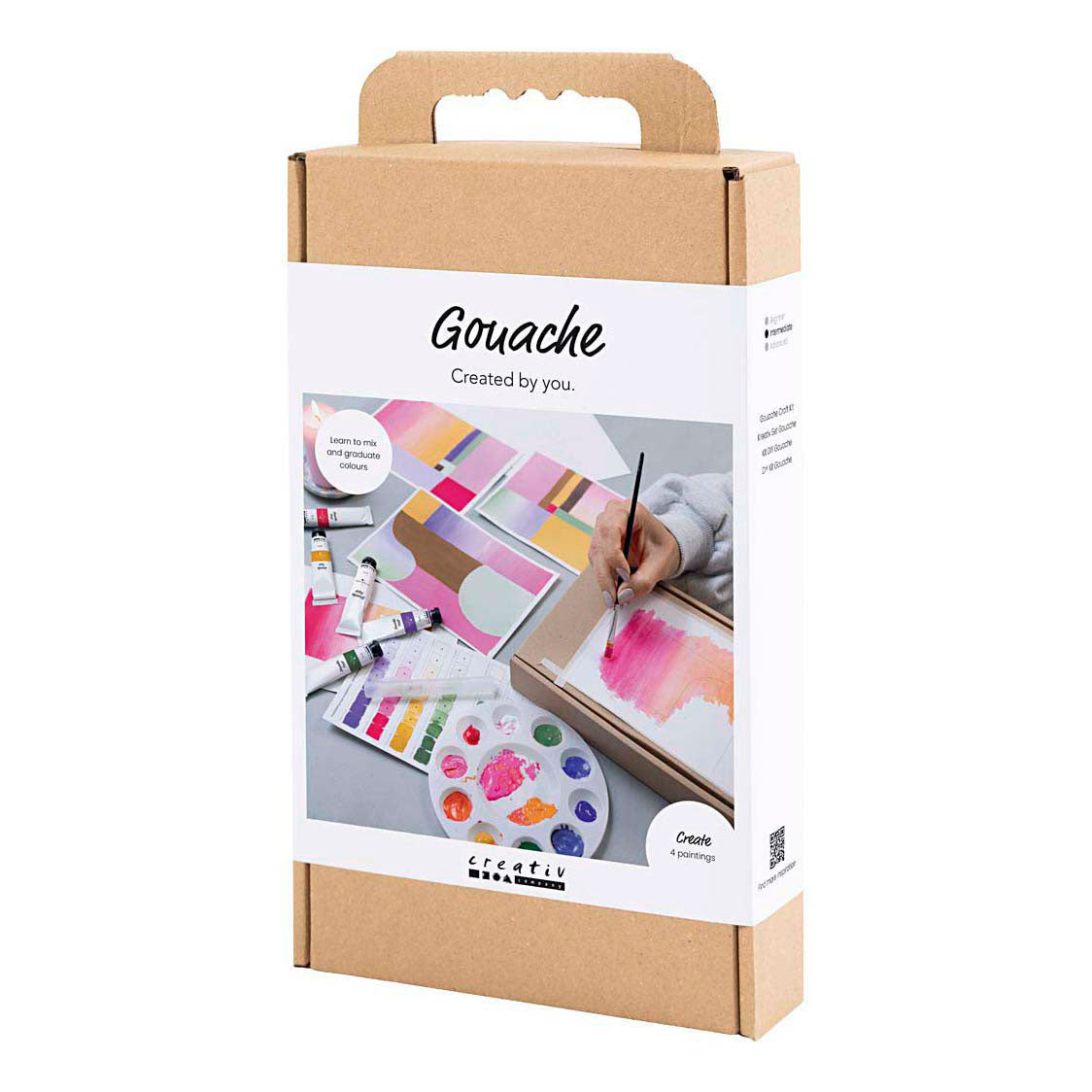 Creativ company hobbyset gouache schilderijen