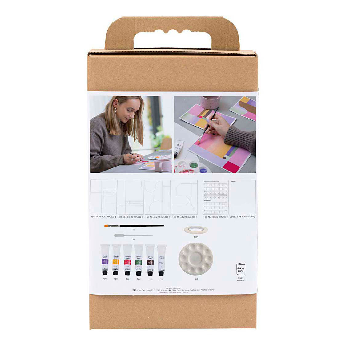 Creativ company hobbyset gouache schilderijen