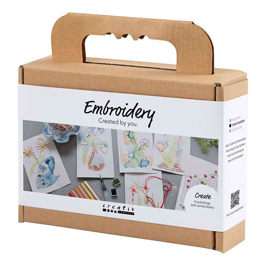 Creativ company https: www.cchobby.nl mini-hobbyset-borduurwerk-schilderijen-met-borduurwerk-diverse-kleuren-1-doos