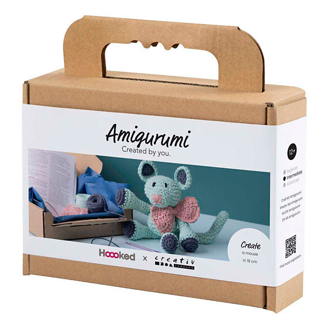 Creativ company https: www.cchobby.nl hobbyset-amigurumi-muis-mint-1-doos