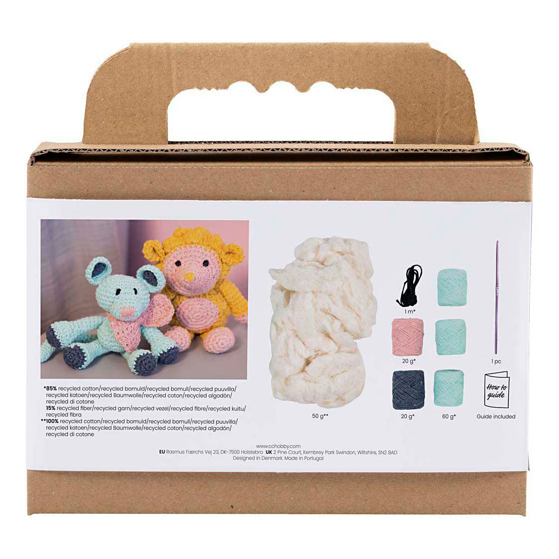Creativ company https: www.cchobby.nl hobbyset-amigurumi-muis-mint-1-doos