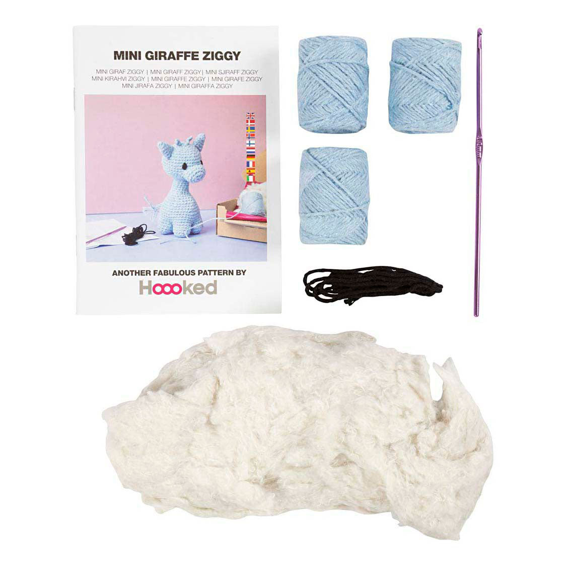 Creativ company hobbyset amigurumi giraf