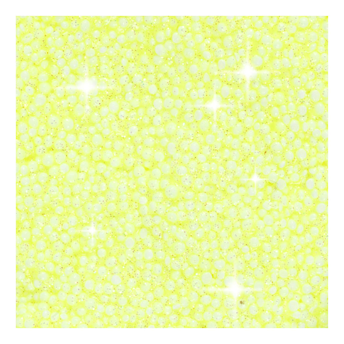 Creativ company foam clay glitter geel - 35gr.