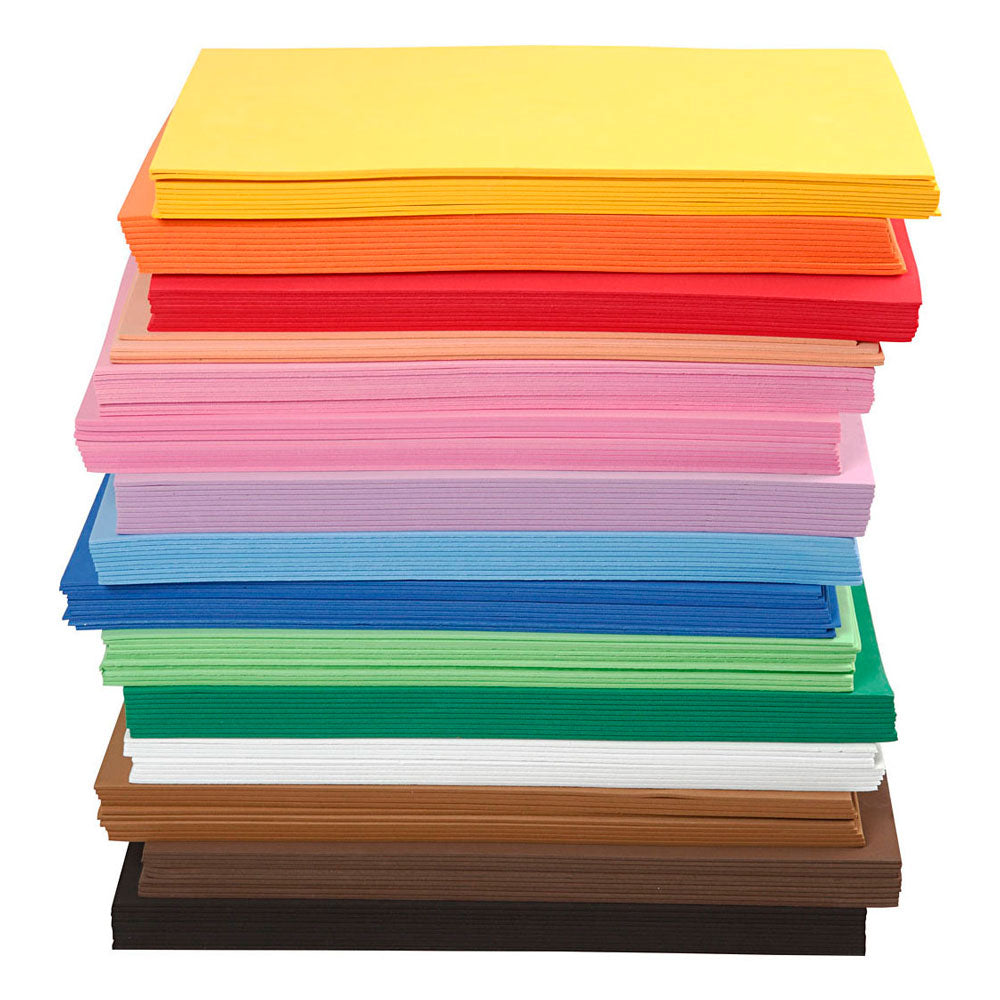 Creativ company foam vellen a4 2mm dik - 15x10 vellen