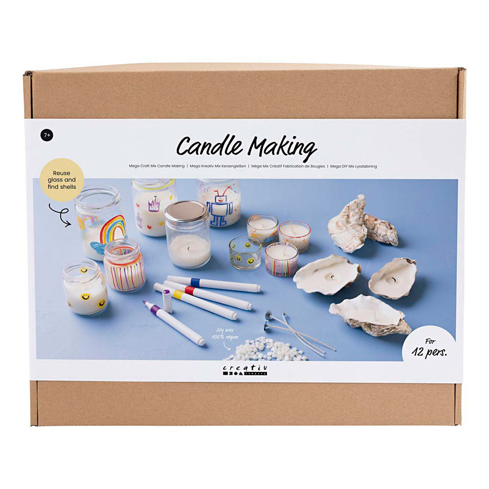 Creativ company groepsset kaarsen maken