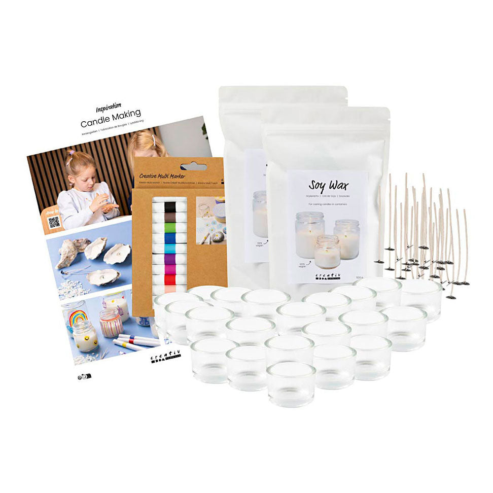 Creativ company groepsset kaarsen maken