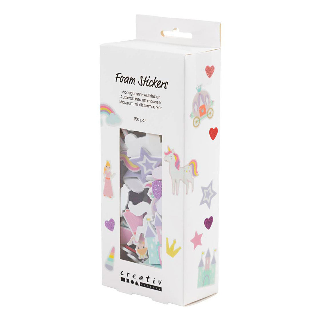 Https: www.cchobby.nl foam-stickers-hart-prinses-eenhoorn-zelfklevend-afm-13-50-mm-paars-roze-harmonie-150-stuk-1-doos