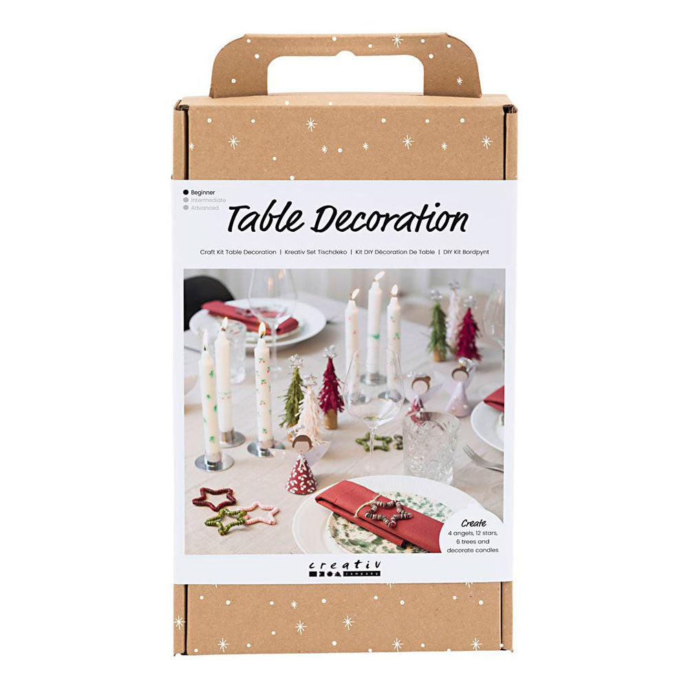 Creativ company hobbyset tafeldecoratie kerst