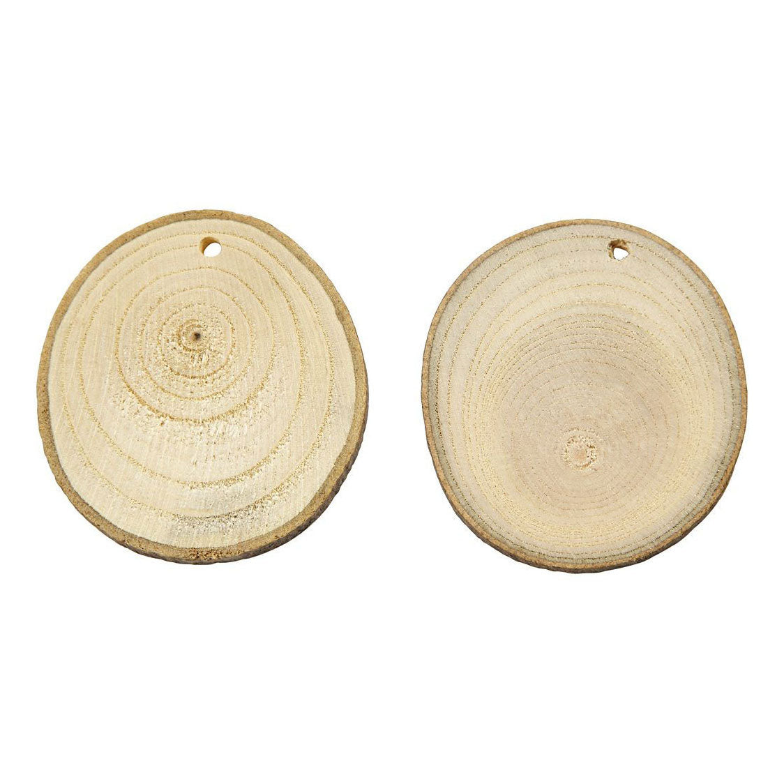 Creativ company https: www.cchobby.nl houten-schijven-met-gat-d-40-70-mm-gatgrootte-4-mm-dikte-5-mm-ca-250-gr-25-stuk-1-doos
