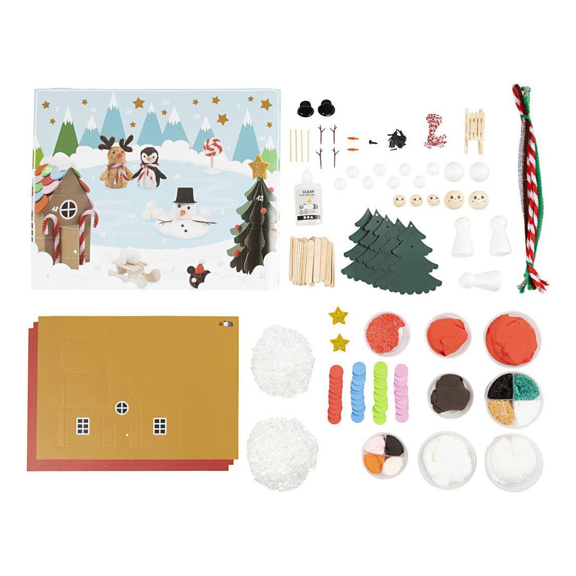 Creativ company adventskalender boetseren - 24 ideeen