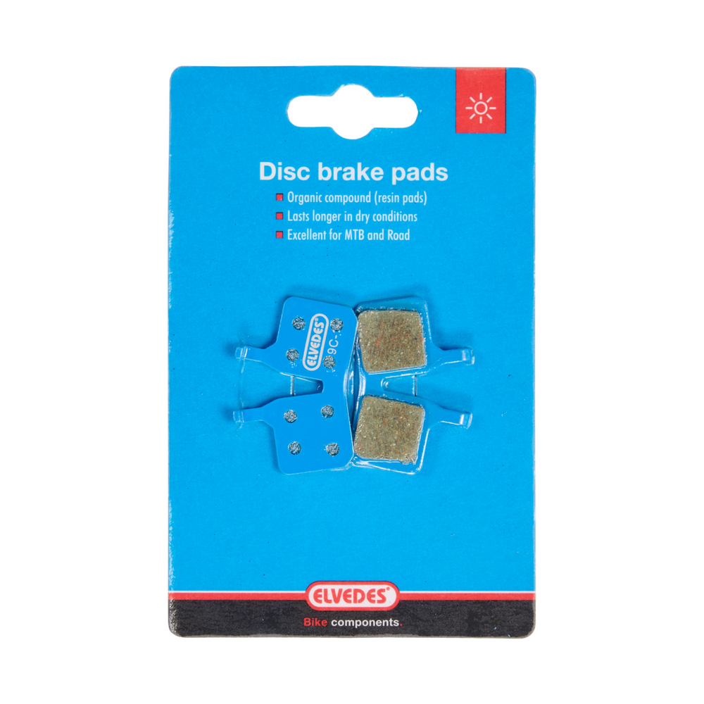 Schijfremblokset Elvedes organisch Magura MT5 MT7 (1 paar)