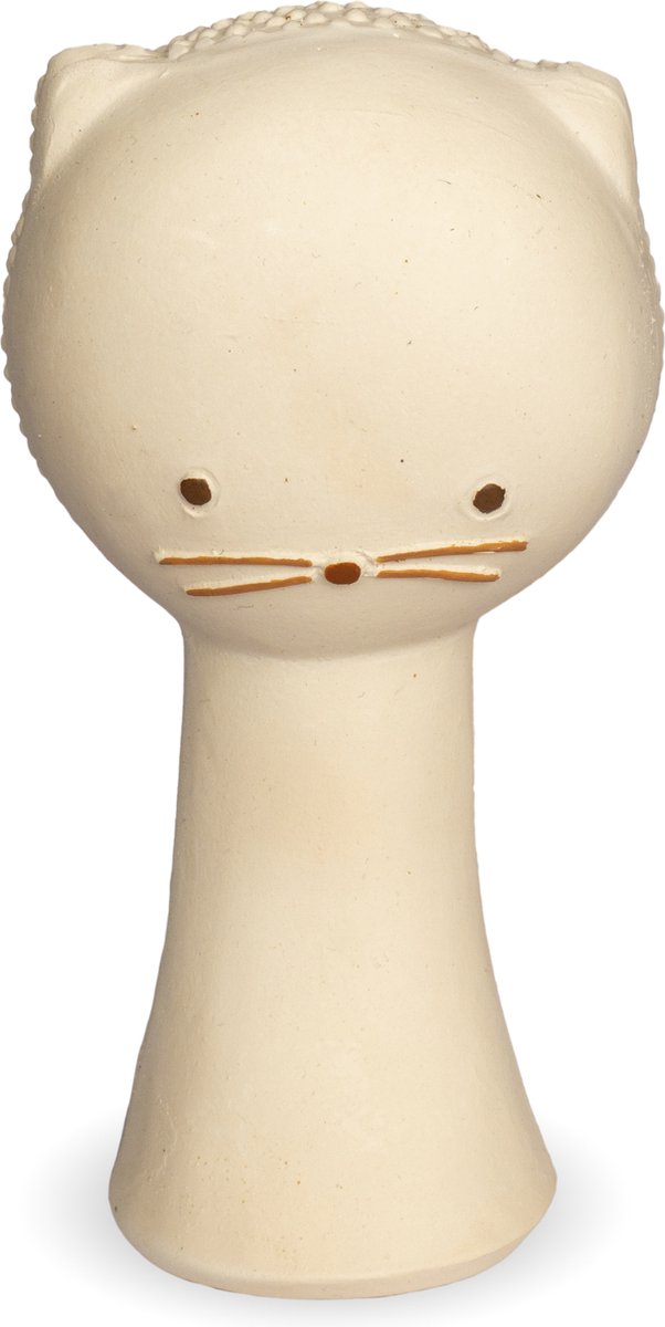 Lanco toys lanco rubberen bijtrammelaar misy de kat