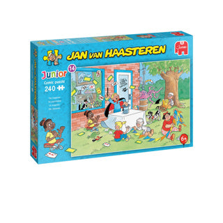 Jumbo jan van haasteren junior puzzel goochelaar 240 stukjes