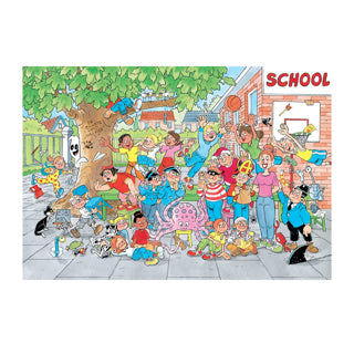 Jumbo jan van haasteren junior puzzel de klassenfoto 360 stukjes