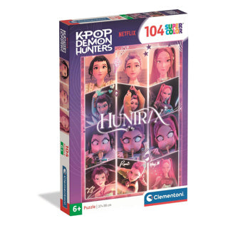 Clementoni kpop demon hunters 2 puzzel 104 stukjes | 2 stuks