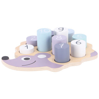 Jipy legpuzzel hout uni | 2 stuks