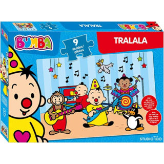 Bumba puzzel 9 st tralala | 2 stuks