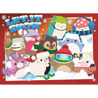 Ravensburger puzzel squishmallows 4 in 1 100 stukjes