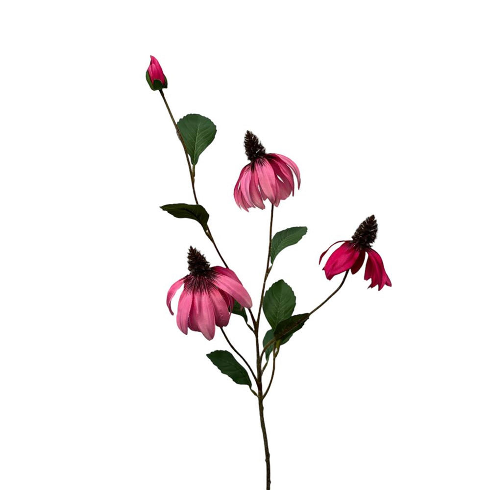 Roberts collection kunstbloem rudbeckia spray 83cm roze