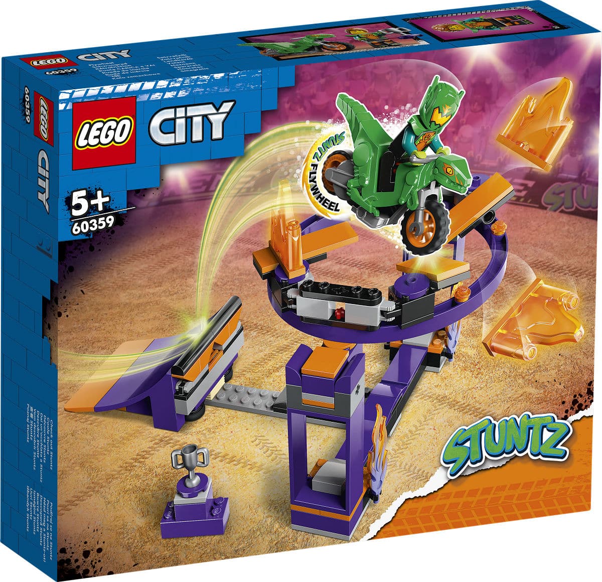Lego city stuntz dunken met stuntbaan 60359