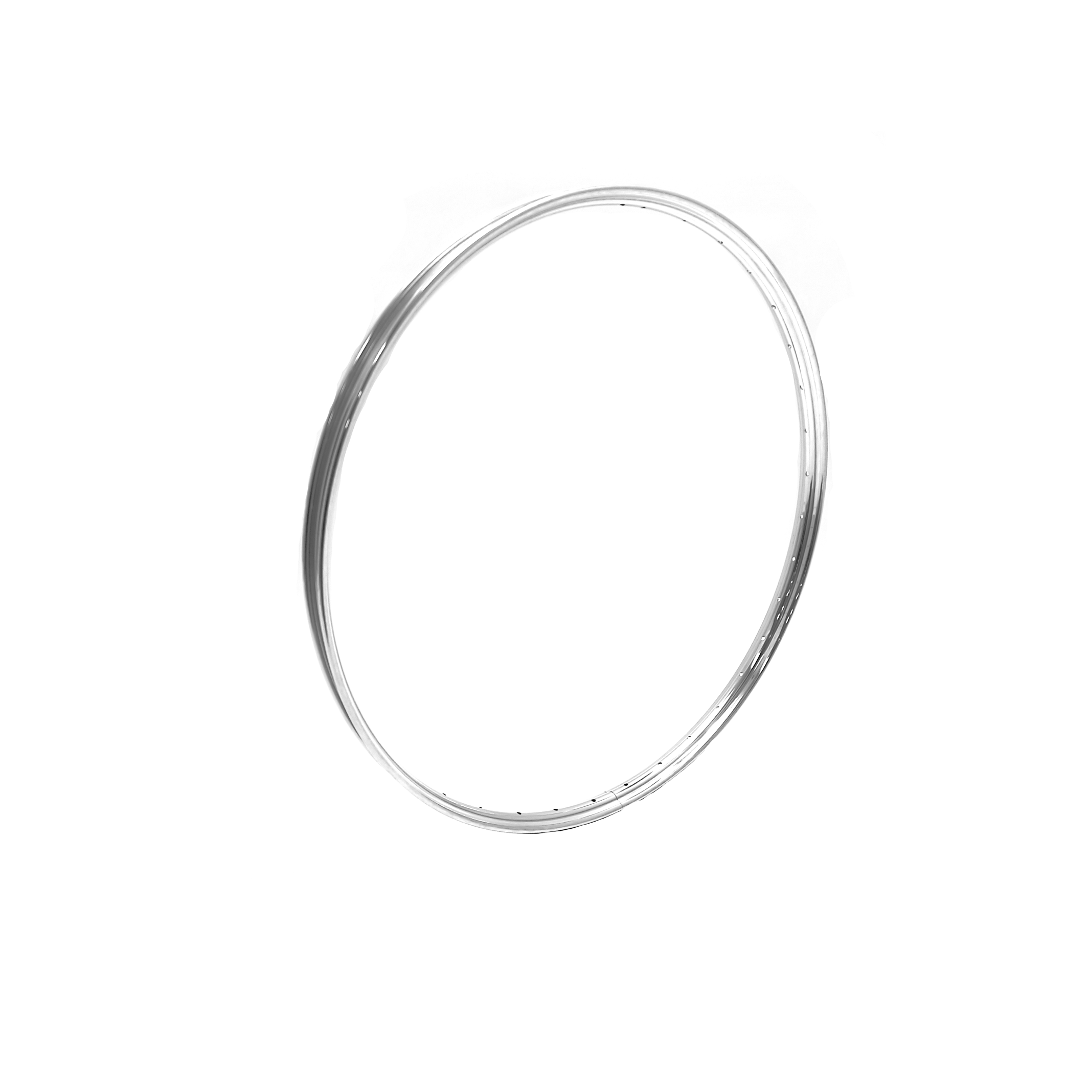 Velg 28x1 3 8 aluminium gepolijst glans enkelwandig. 36 gaats, spaak 13 (vervanging rvs)