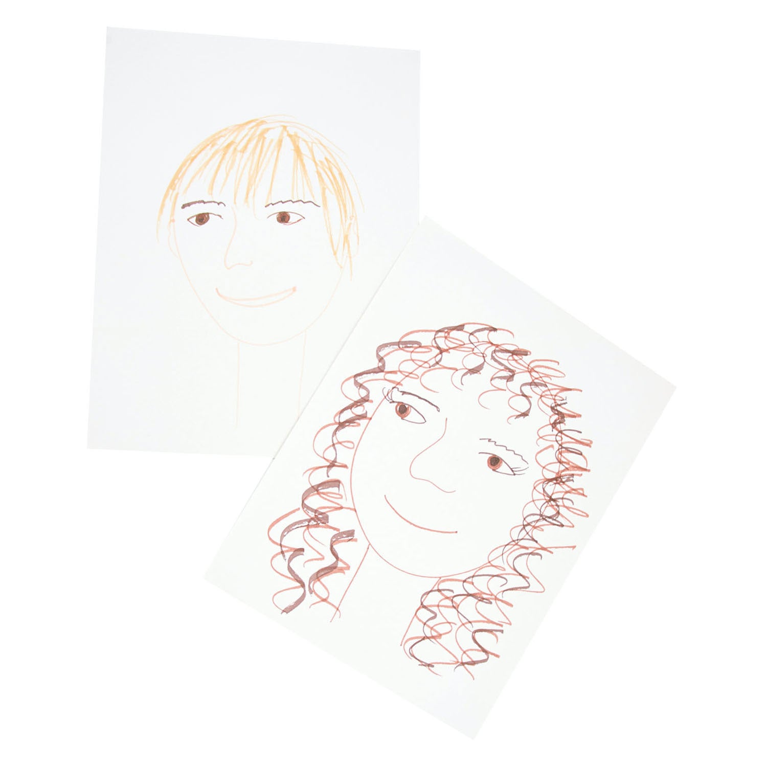 Kleuringen Chubby Viltstiften Huidtinten, 35st.