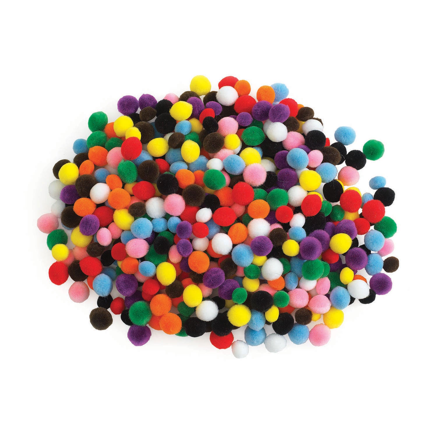 Kleuringen - Mini Pom Pomps Divers, 450st.