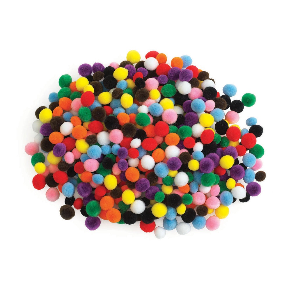 Kleuringen - Mini Pom Pomps Divers, 450st.