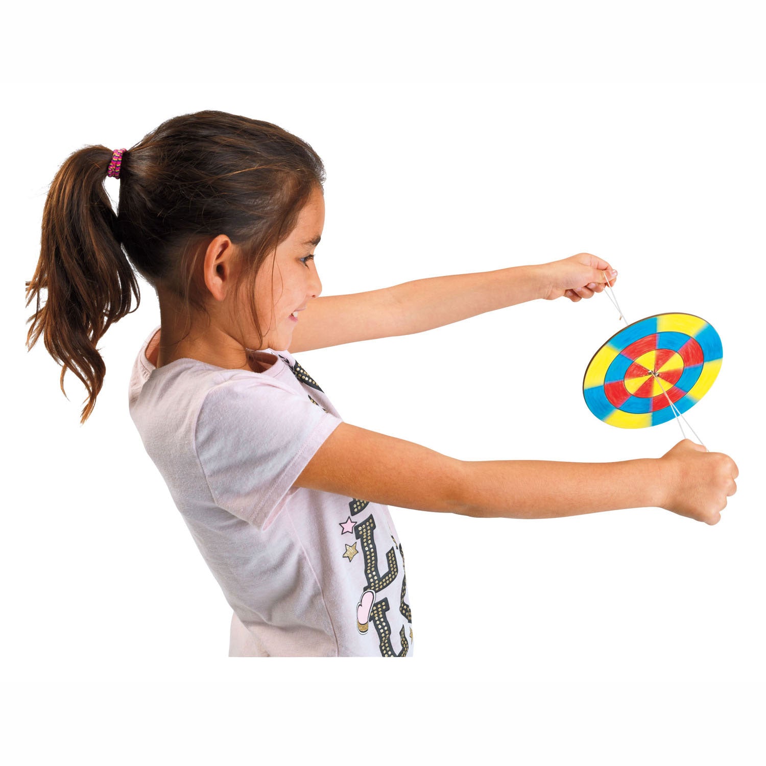 Kleuringen - Versier je eigen Houten Spinner, 24st.