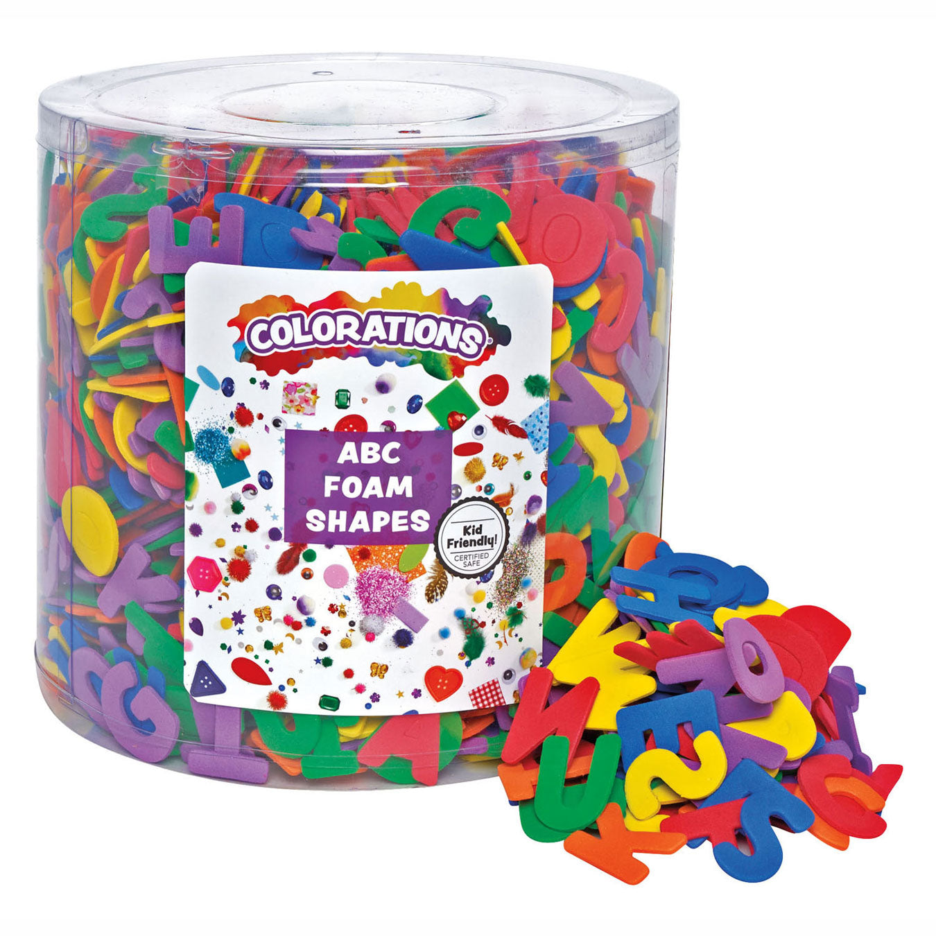 Kleuringen - ABC Foamletters in Emmer, 2208st.