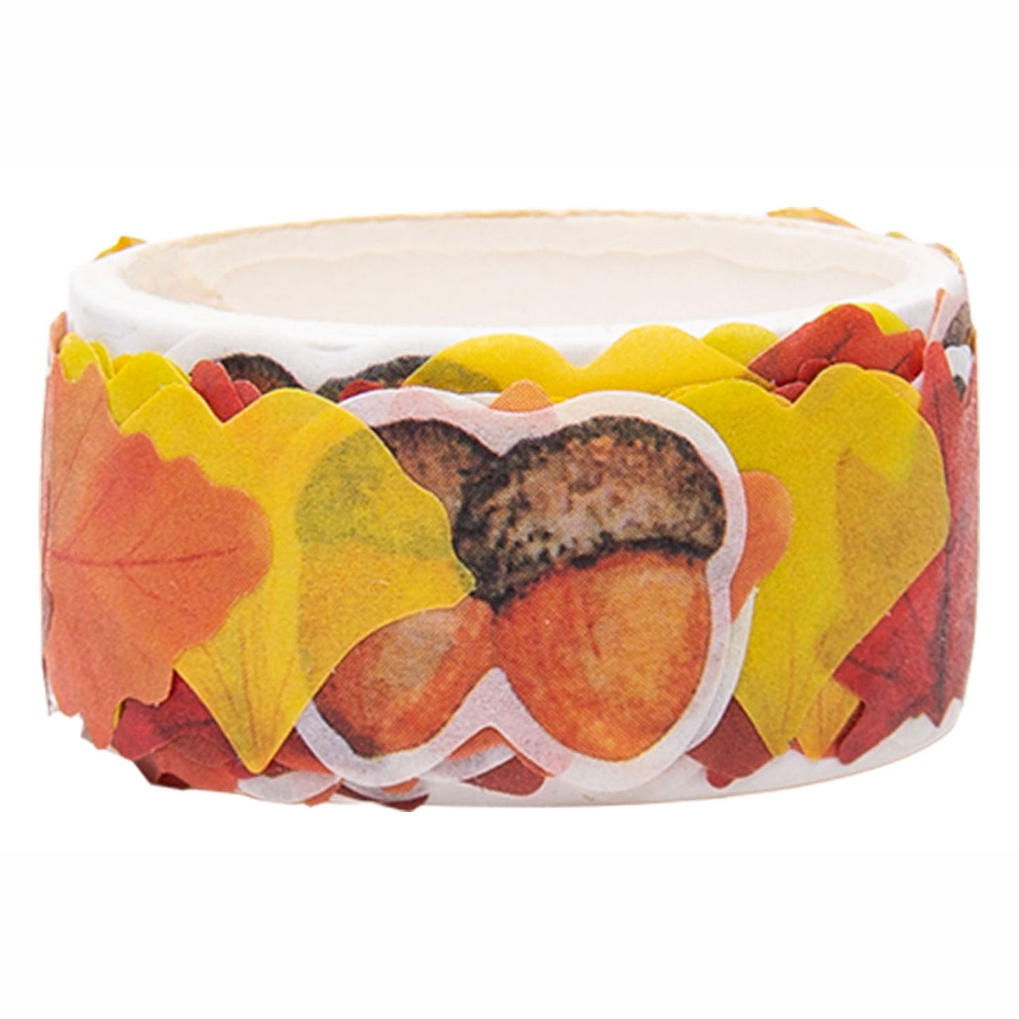 Kleuringen - Washi Stickers Herfstthema op Rol, 80st.