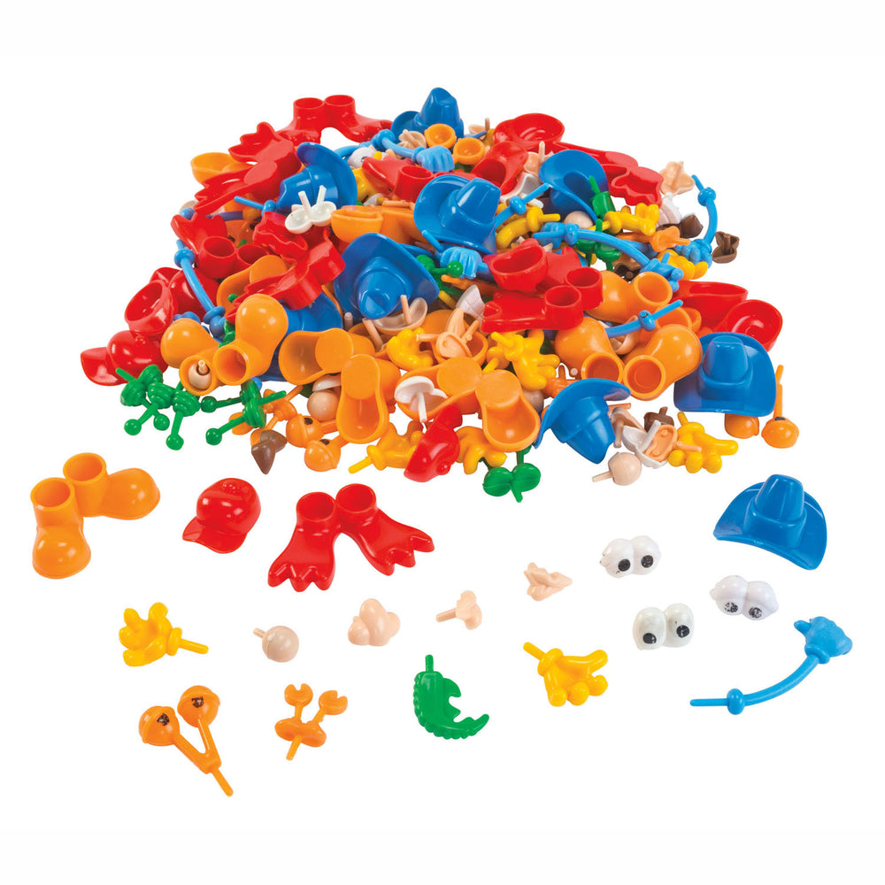 Kleuringen - Creatieve Wezens Klei Accessoires, 130dlg.