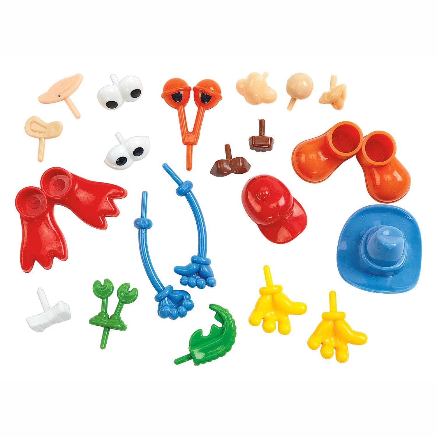 Kleuringen - Creatieve Wezens Klei Accessoires, 130dlg.