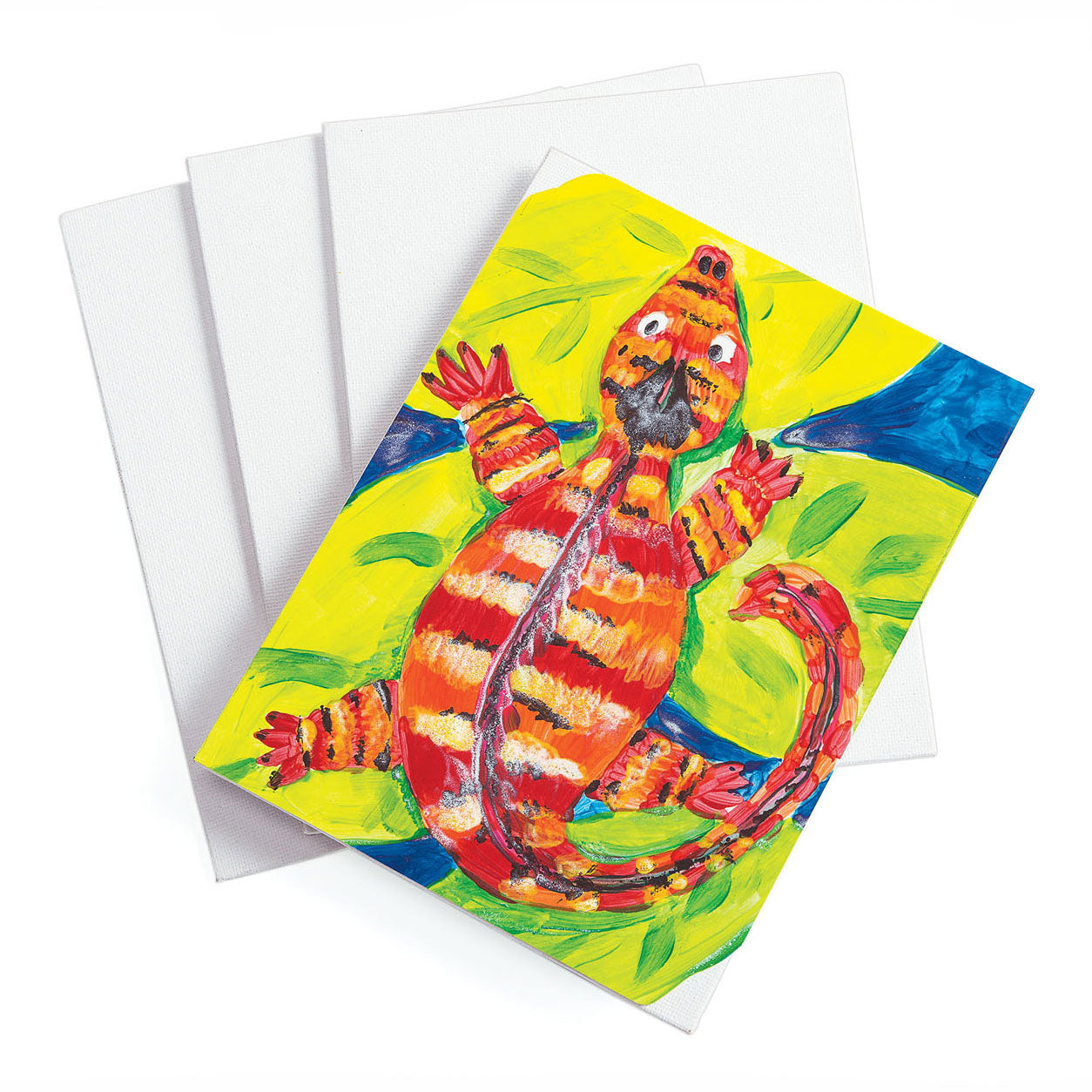 Kleuringen - Canvas Katoen 20,5 x 15cm, Set van 12