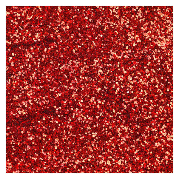 Kleuringen - biologische afbreekbare glitter - rood, 113 gram