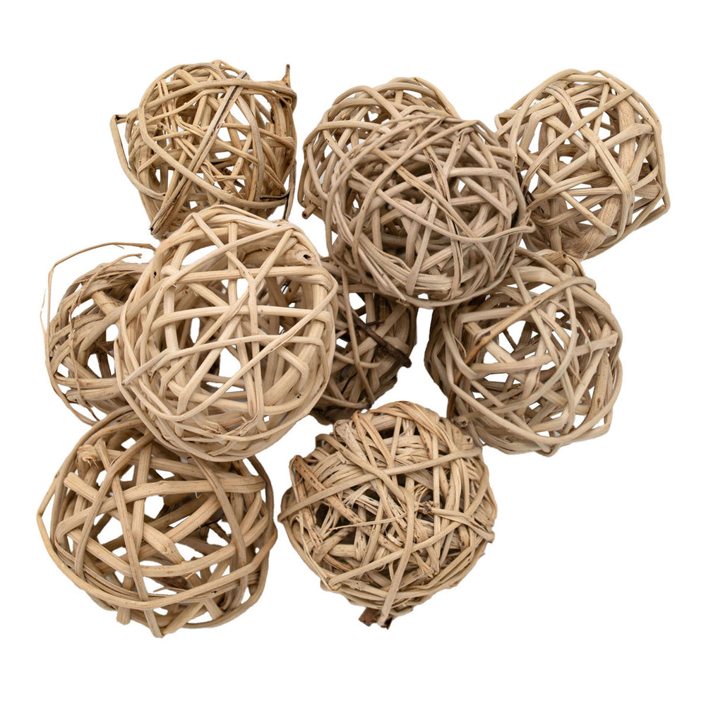 Kleuringen - kleine lata ballen 5cm, 10st.